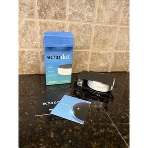 Amazon Echo Dot (2nd Generation) White Smart Speaker w/ Alexa, New In Box